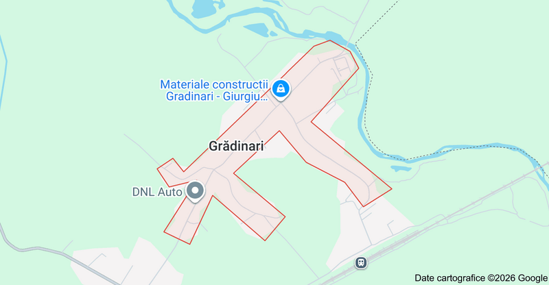 Gradinari, judetul Giurgiu, Teren extravilan